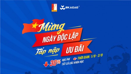 MỪNG NGÀY ĐỘC LẬP – TẤP NẬP ƯU ĐÃI