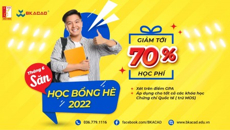 SĂN HỌC BỔNG HÈ 2022  - NHẬN NGAY HỌC BỔNG LÊN TỚI 70%