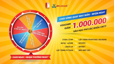 VÒNG QUAY MAY MẮN – QUÀ TẶNG MÙA HÈ