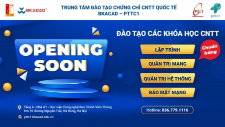 CHƯƠNG TRÌNH ĐÀO TẠO CHỨNG CHỈ CNTT QUỐC TẾ  BKACAD – PTTC1