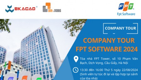 ĐĂNG KÝ THAM GIA COMPANY TOUR - FPT SOFTWARE 2024