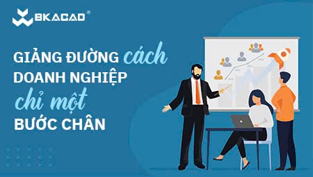 GIẢNG ĐƯỜNG CÁCH DOANH NGHIỆP CHỈ MỘT BƯỚC CHÂN