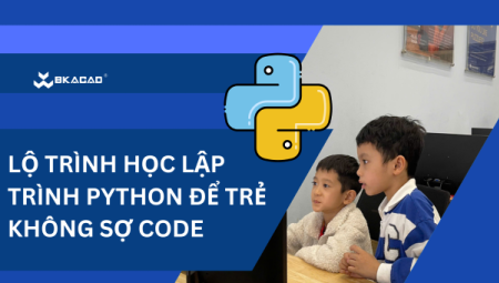 HỌC LẬP TRÌNH PYTHON CHO TRẺ EM NHƯ THẾ NÀO? LỘ TRÌNH HỌC ĐÚNG ĐỂ TRẺ KHÔNG SỢ CODE