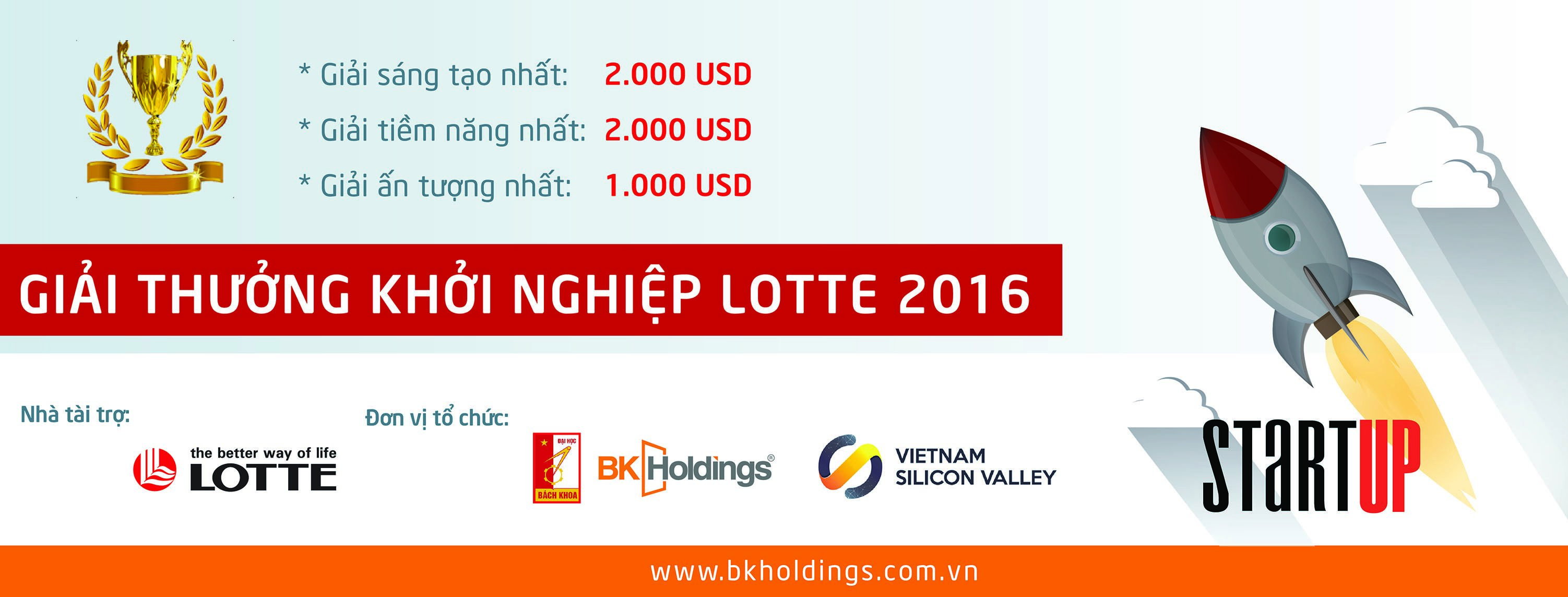 KHỞI NGHIÊP LOTTE 2016 - NƠI TÀI NĂNG HỘI TỤ