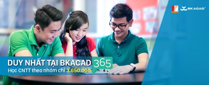 BKACAD 365 – Học CNTT theo nhóm chỉ với 3.650.000