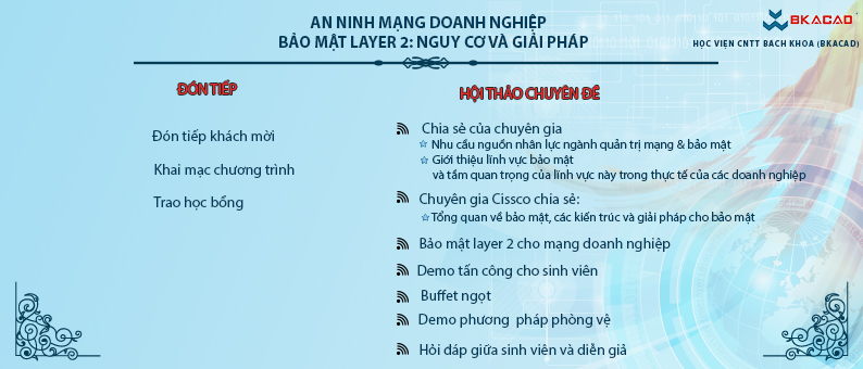 hội thảo an ninh mạng doanh nghiệp: Bảo mật layer 2